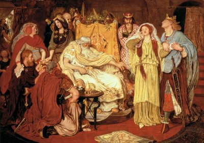 La porzione di Cordelia, 1867-75 da Ford Madox Brown